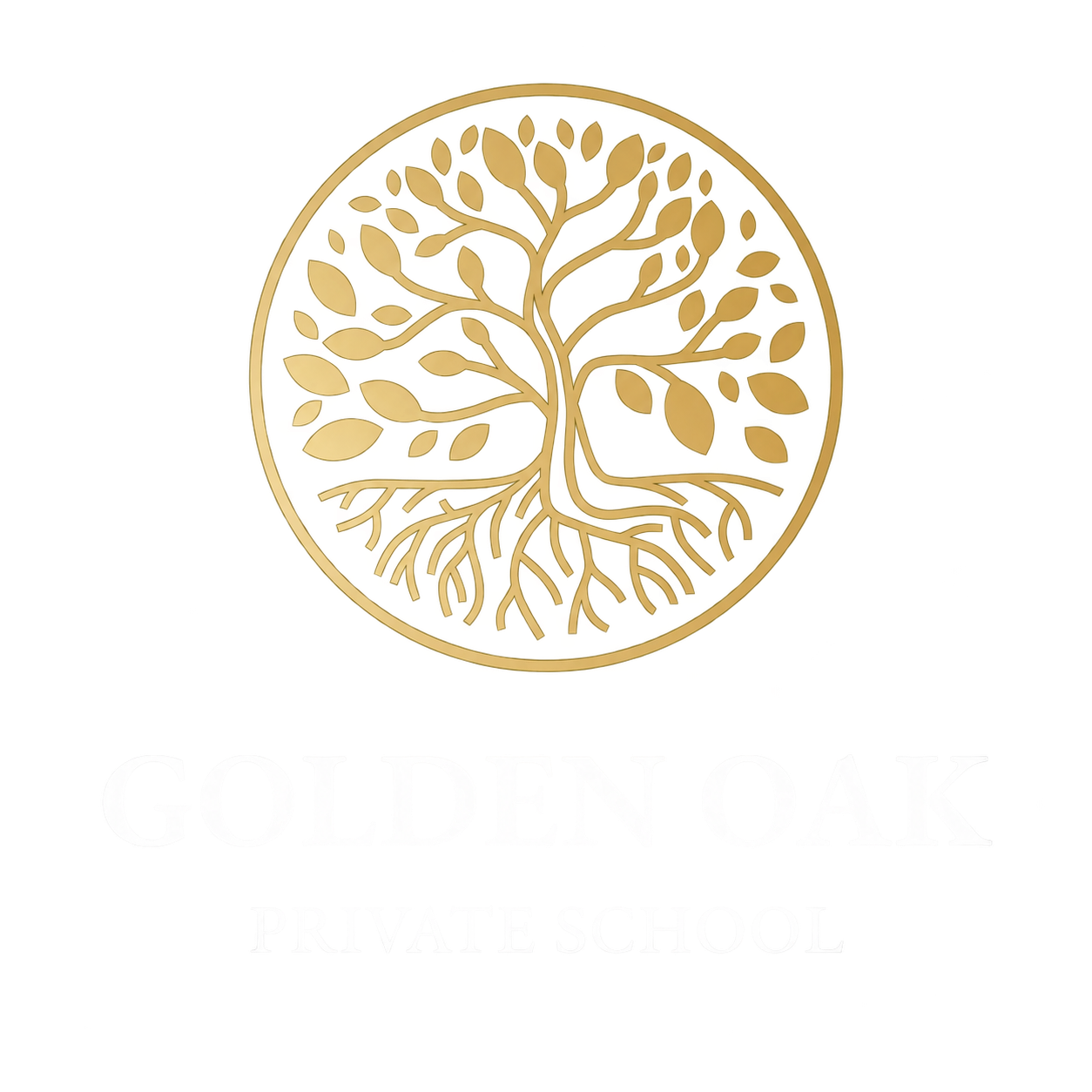 Golden Oak Transparent Logo